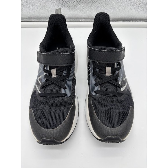 New Balance Other - New Balance Rave Run v1 Kids Sneakers Black White Mesh Hook and Loop Strap